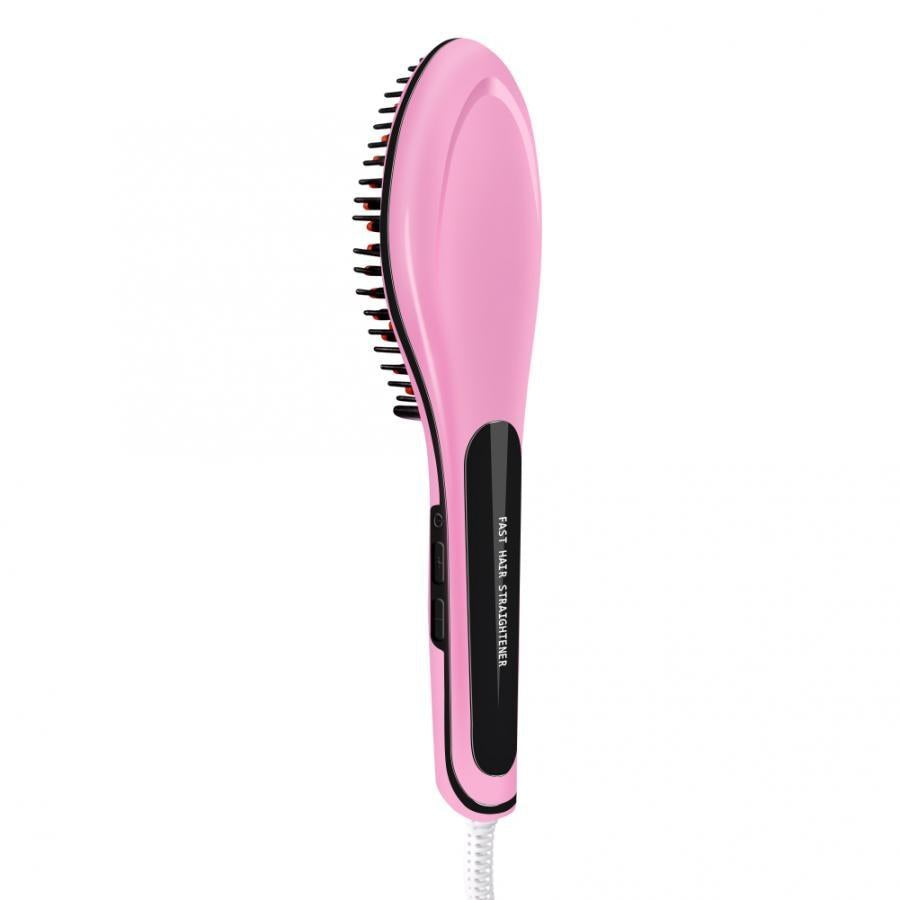 LCD Hair Straightener Brush