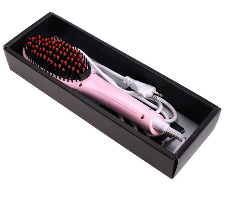 LCD Hair Straightener Brush