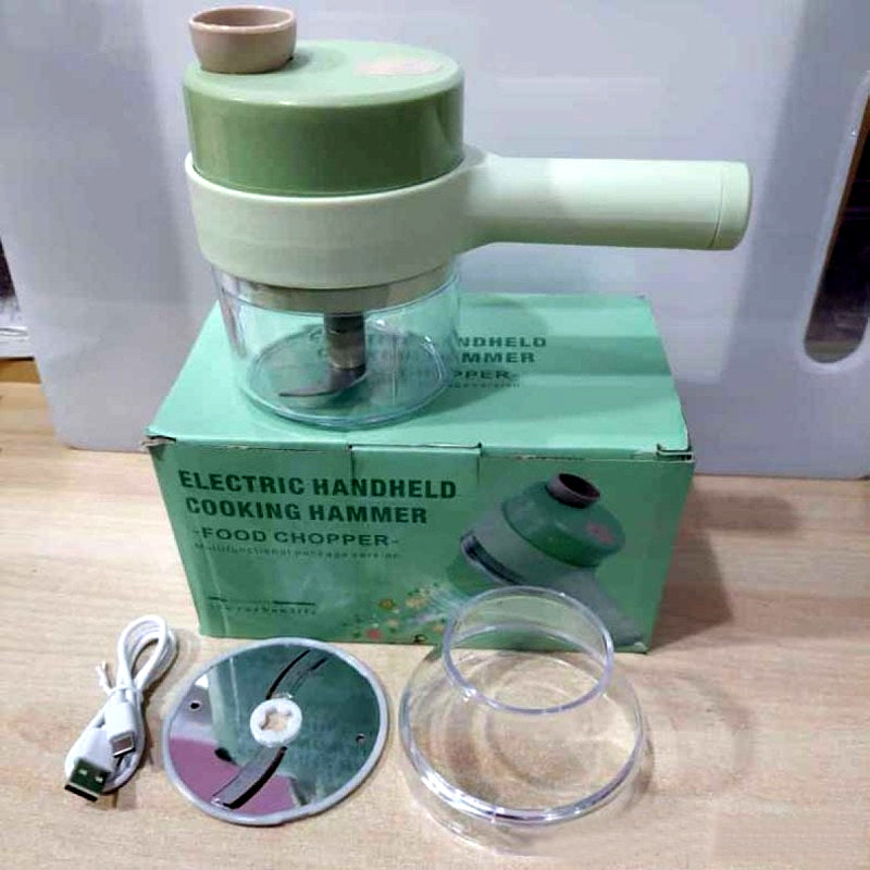 2-in-1 Electric Handheld Food Chopper