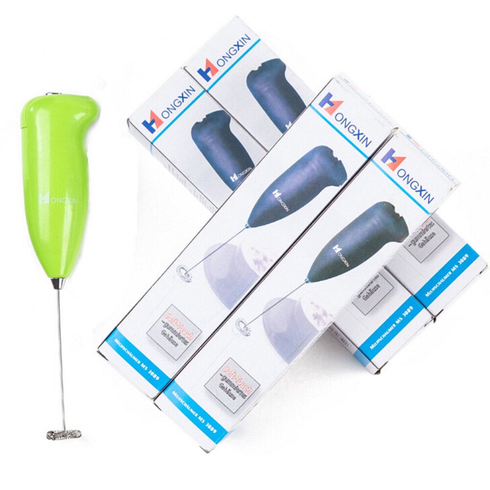 Stainless Steel Automatic Hand Held Electric Mixer Frother Mini Stirrer