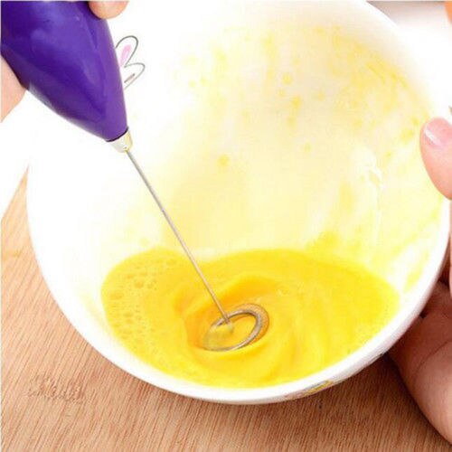 Stainless Steel Automatic Hand Held Electric Mixer Frother Mini Stirrer