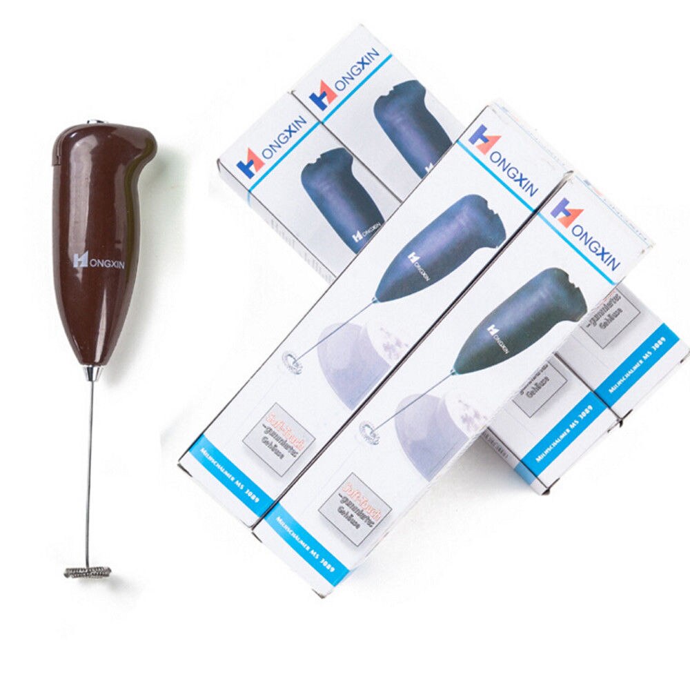 Stainless Steel Automatic Hand Held Electric Mixer Frother Mini Stirrer