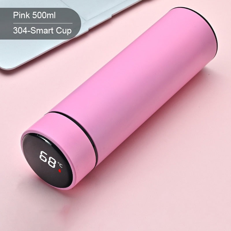500ml Smart LED Temperature Water Bottle