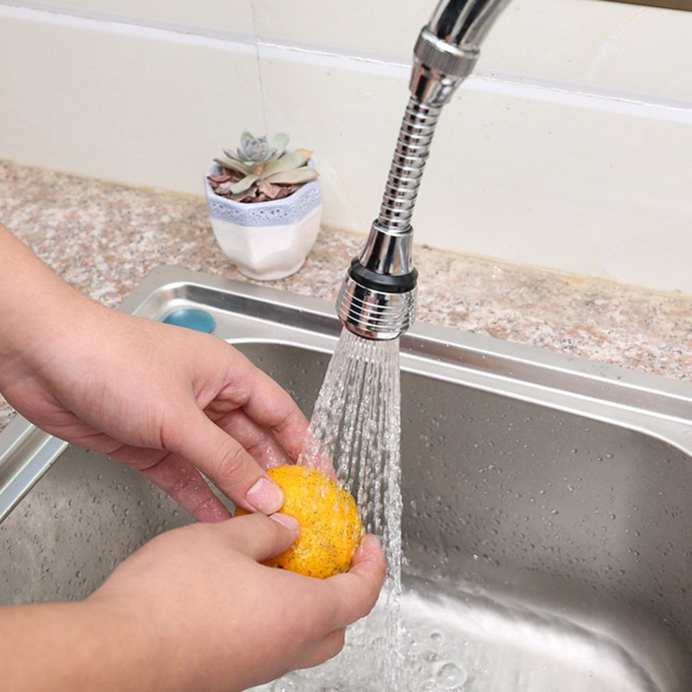 Flexible Splash-Proof Faucet Sprayer with Filter
