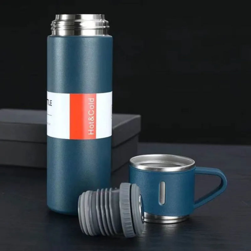 500ml Stainless Steel Vacuum Flask Set