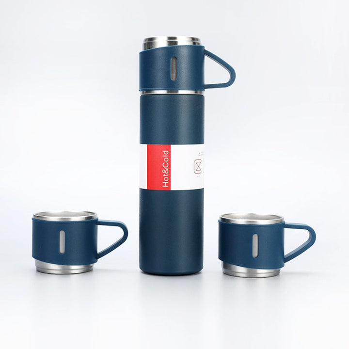 500ml Stainless Steel Vacuum Flask Set