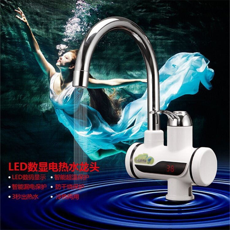 Tankless Instant Hot Water Faucet with LED