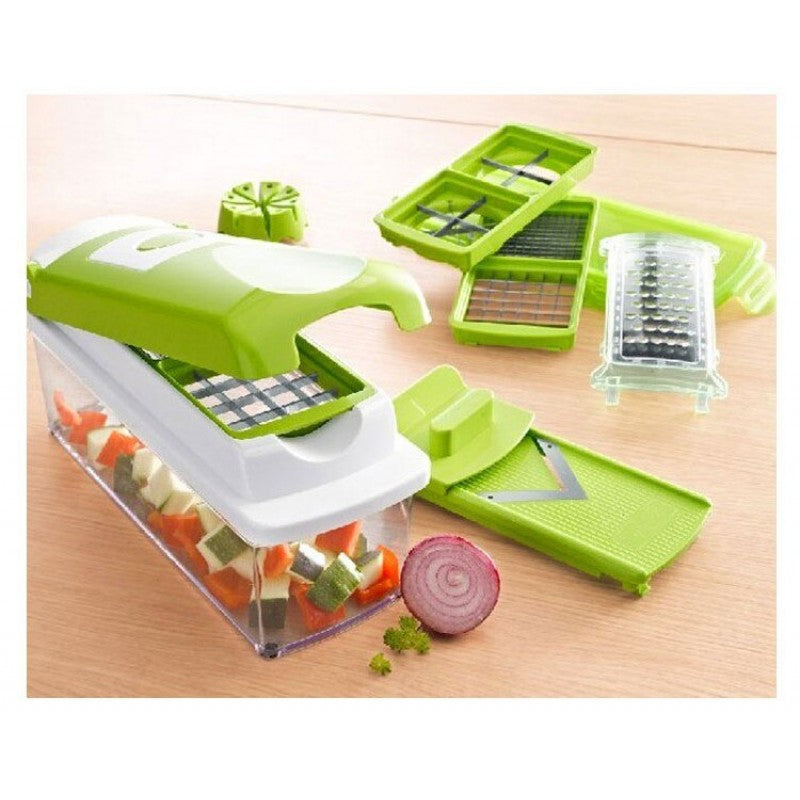 12pcs Nicer Dicer Plus – Multi-Function Kitchen Slicer