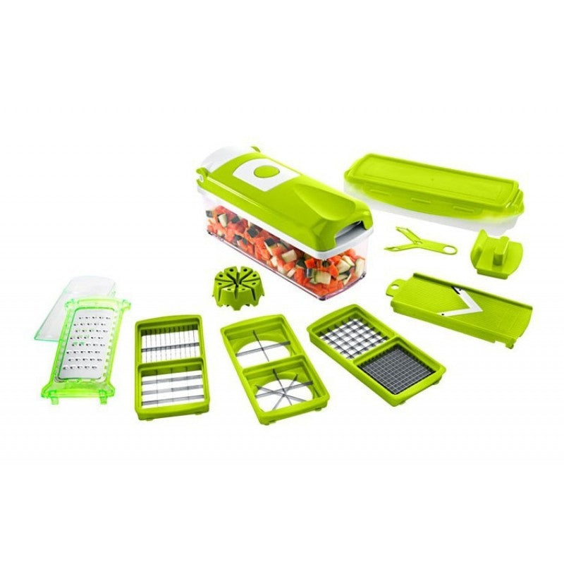 12pcs Nicer Dicer Plus – Multi-Function Kitchen Slicer