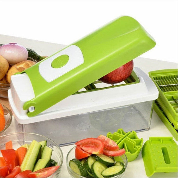 12pcs Nicer Dicer Plus – Multi-Function Kitchen Slicer