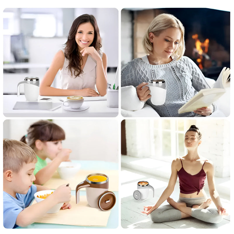 Smart Magnetic Self-Stirring Cup 380ml