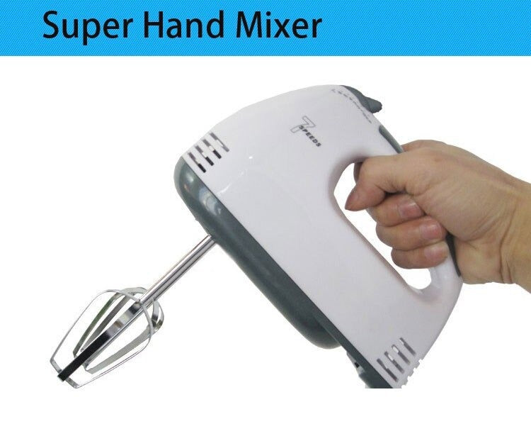 Electric Hand Mixer with 7 Speed Control