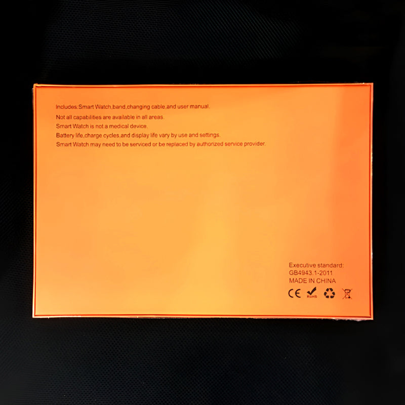 7-in-1 Ultra Smart Watch – Big 2.01” Display with 7 Straps