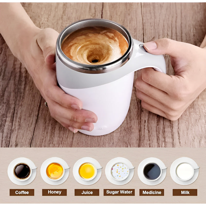 Smart Magnetic Self-Stirring Cup 380ml