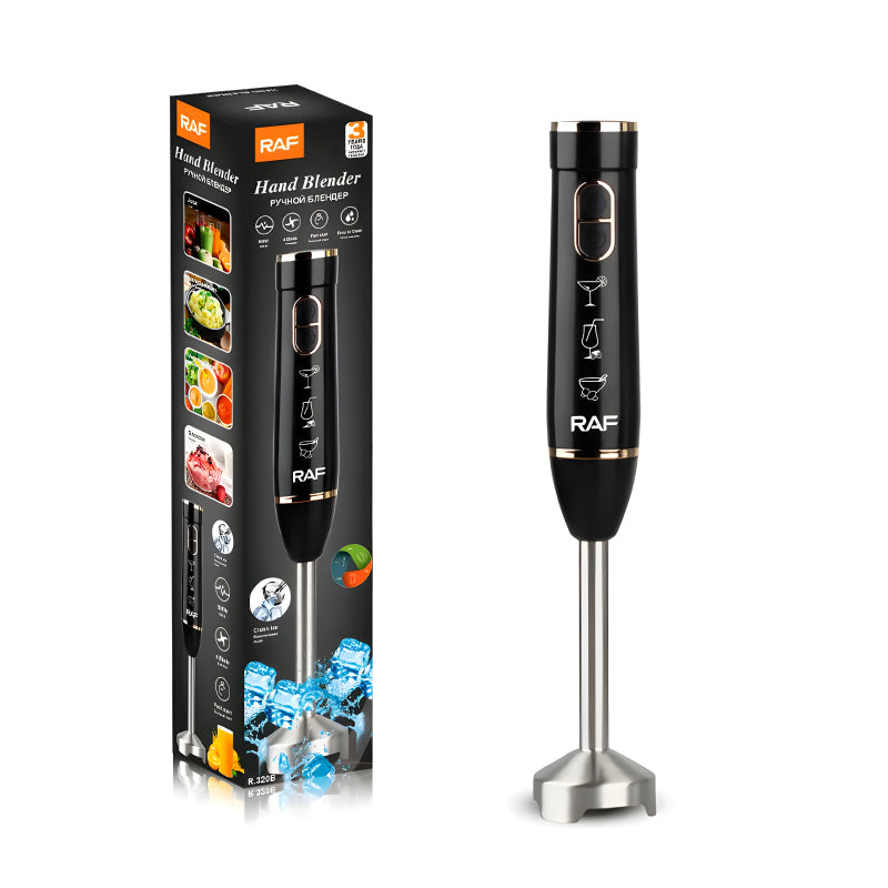 RAF R.320B 800W 4-Blade Hand Blender