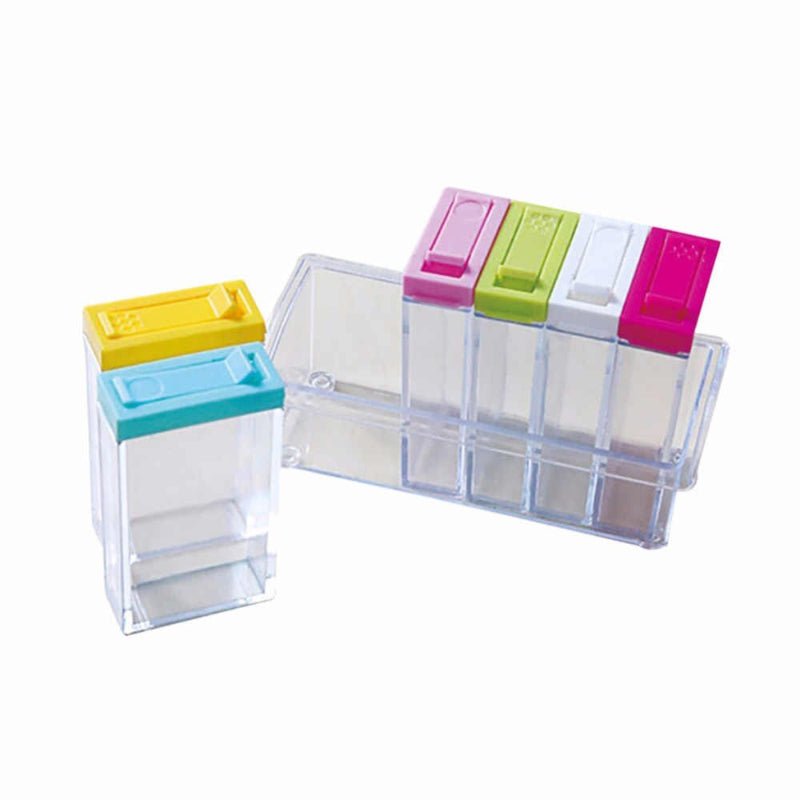 6 Pcs Spice Shaker Storage Boxes