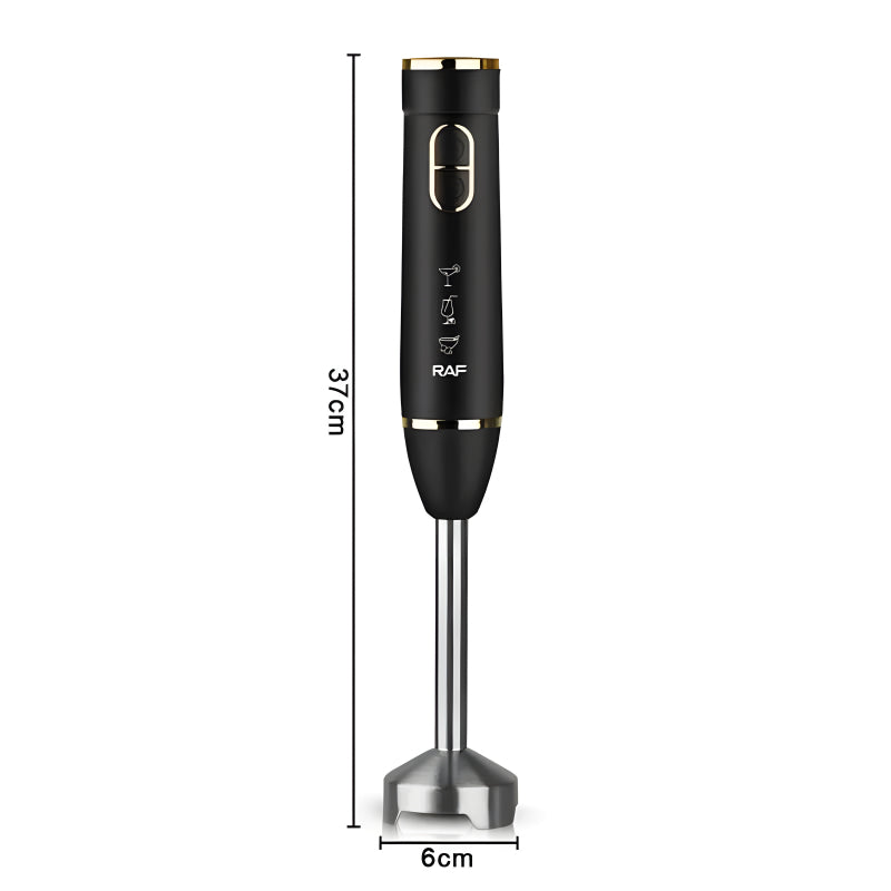 RAF R.320B 800W 4-Blade Hand Blender