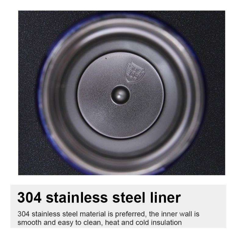 500ml Starry Sky LED Temperature Stainless Steel Thermos Bottle