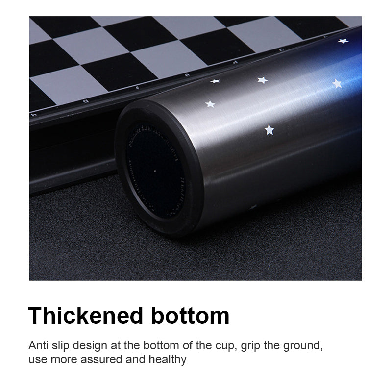 500ml Starry Sky LED Temperature Stainless Steel Thermos Bottle