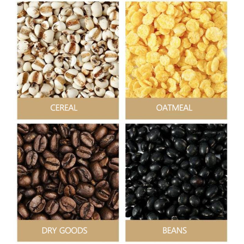 1500ml Wall Mounted Transparent Grain Storage Box