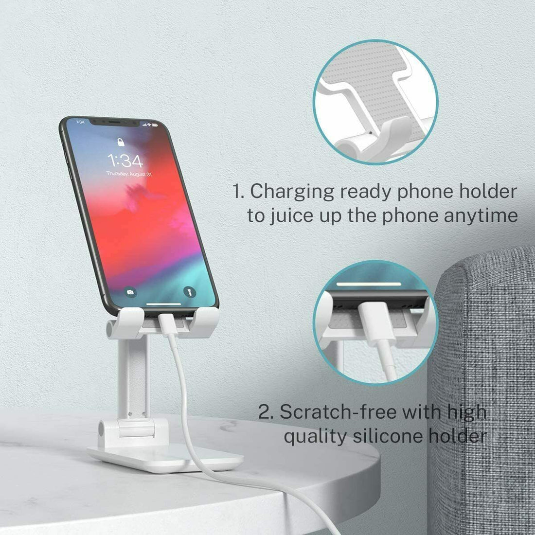 Foldable Desktop Phone Stand