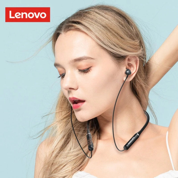 Lenovo HE05 Bluetooth 5.0 Wireless Neckband Sports Headphones