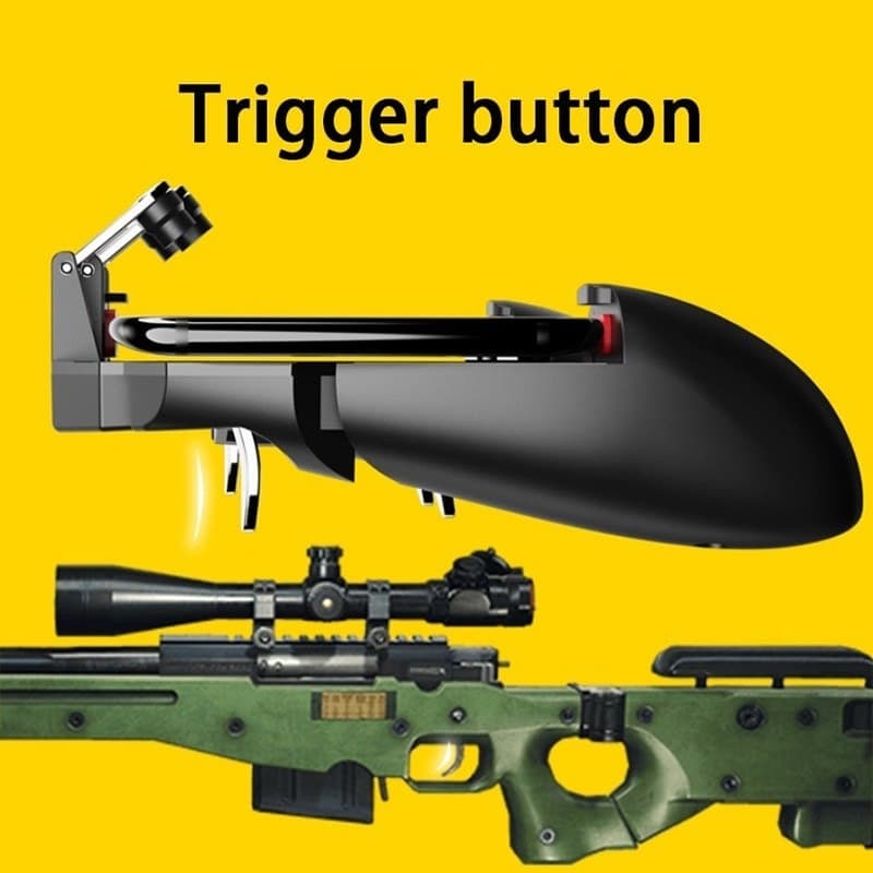 Six-Finger PUBG Mobile Gamepad Controller Trigger
