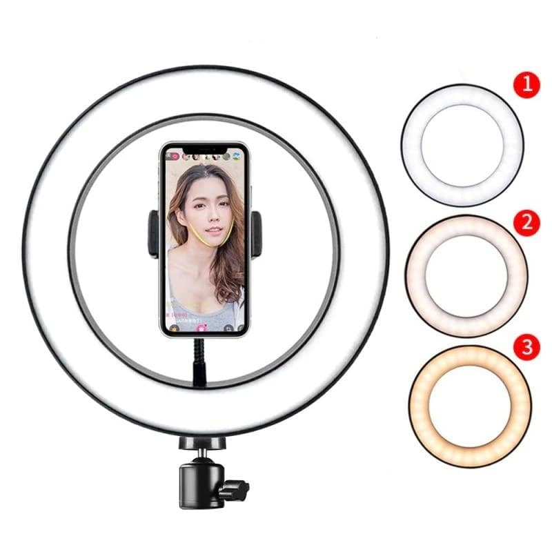 26cm/10-Inch LED Selfie Ring Light for Smartphone Photography