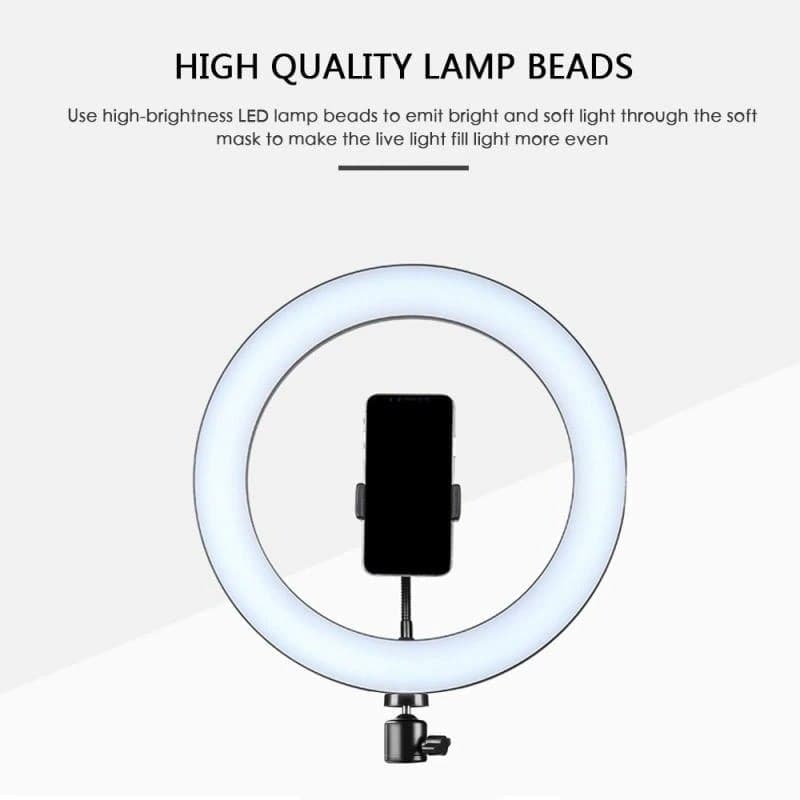 26cm/10-Inch LED Selfie Ring Light for Smartphone Photography