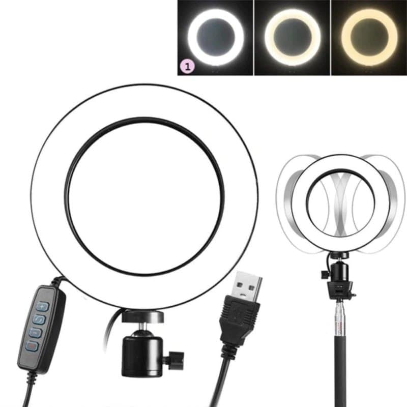 26cm/10-Inch LED Selfie Ring Light for Smartphone Photography