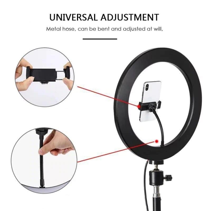 26cm/10-Inch LED Selfie Ring Light for Smartphone Photography