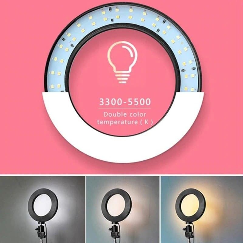 26cm/10-Inch LED Selfie Ring Light for Smartphone Photography