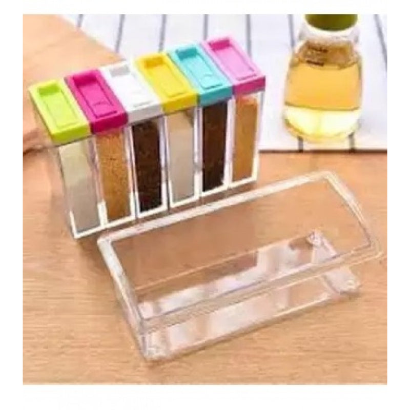 6 Pcs Spice Shaker Storage Boxes
